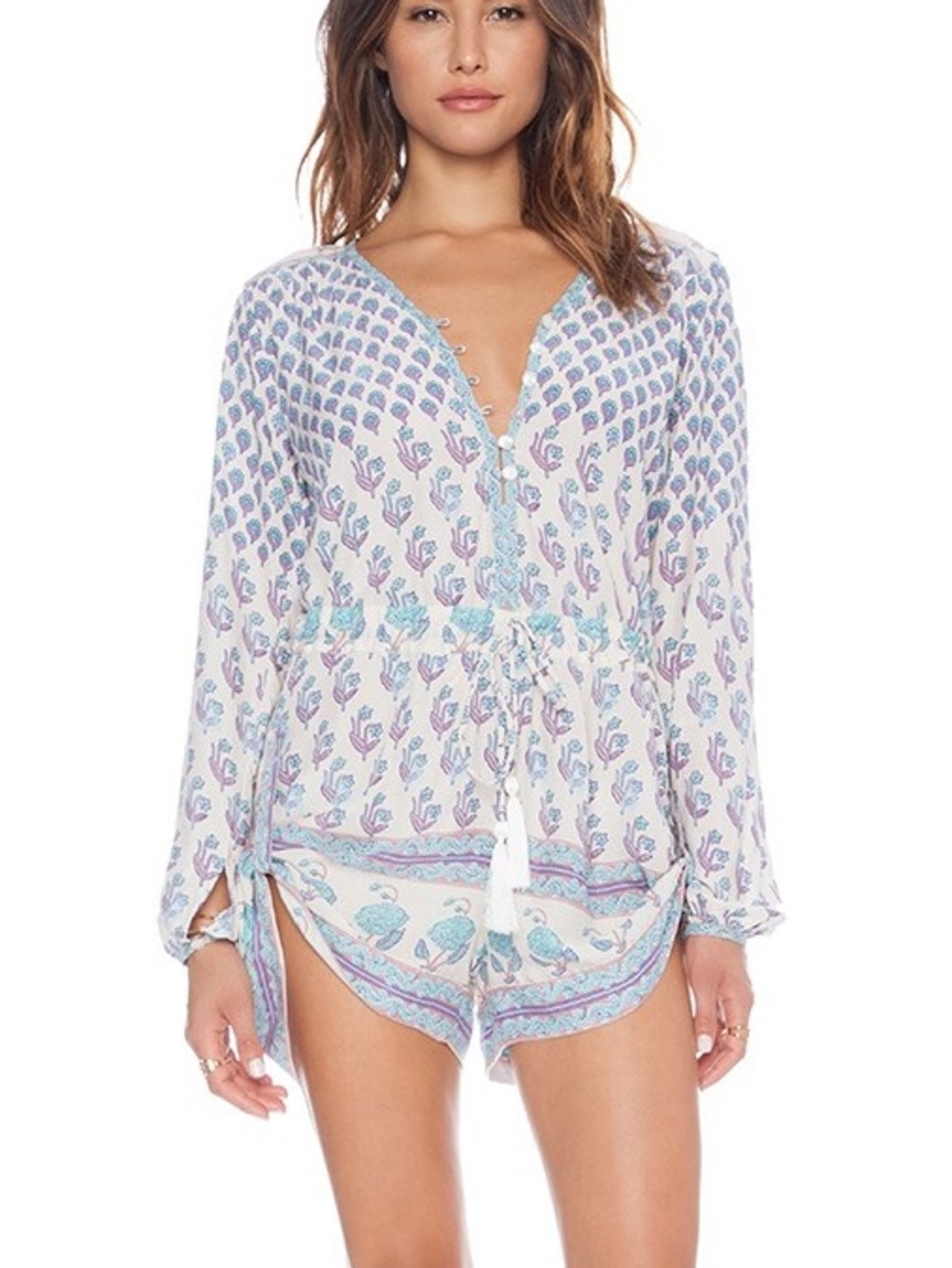 Spell Bohemian Royale Playsuit in Dusk